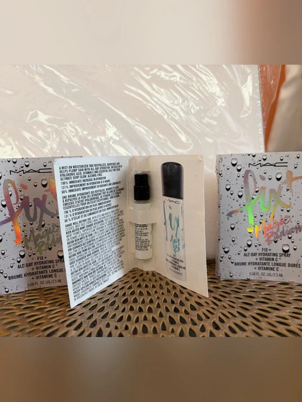MAC Cosmetics Fix + Magic Radiance Spray